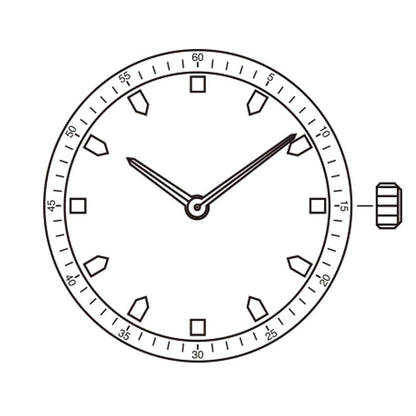 Mouvement à quartz japonais Miyota GL22, fabriqué au Japon