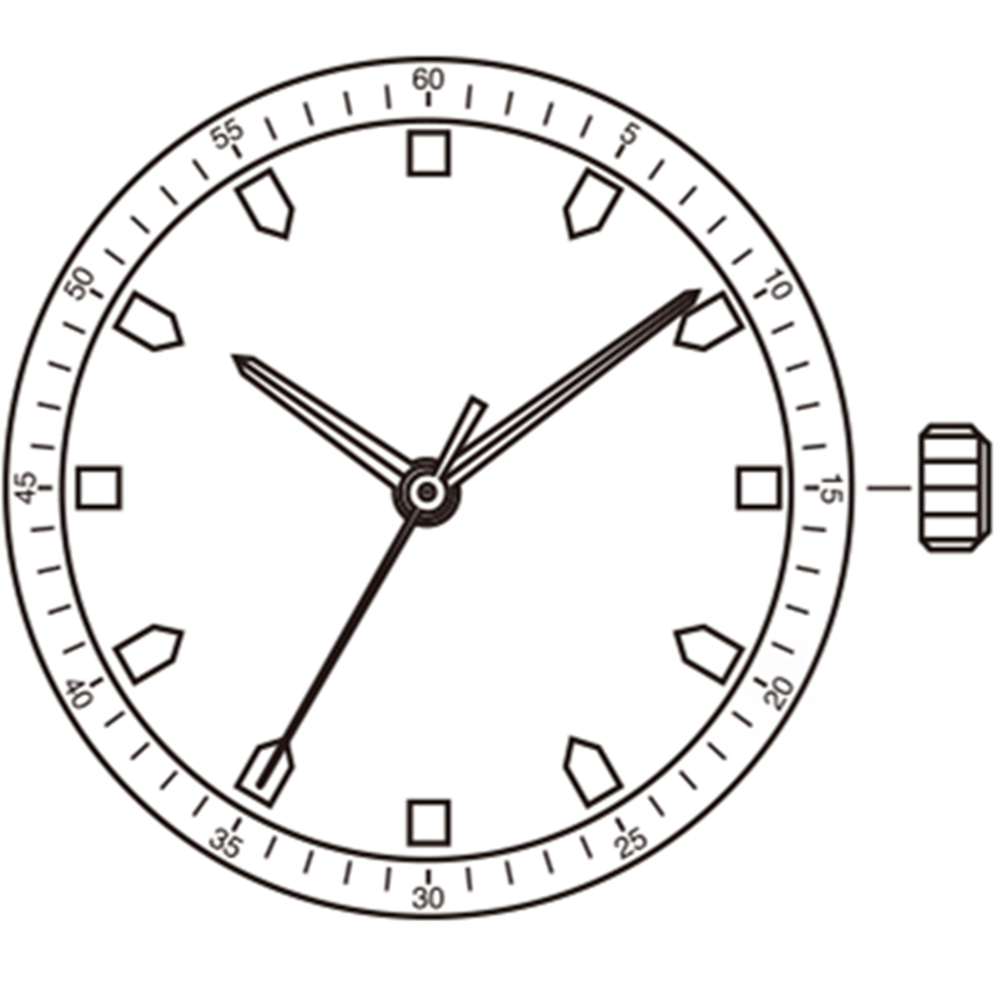 Mouvement à quartz japonais Miyota GL32, fabriqué au Japon