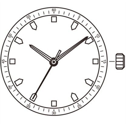 Mouvement à quartz japonais Miyota GL32, fabriqué au Japon