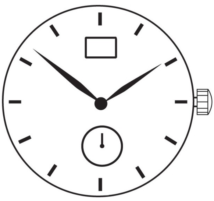 Miyota GP10 Japan Quartz Movement Japan Made