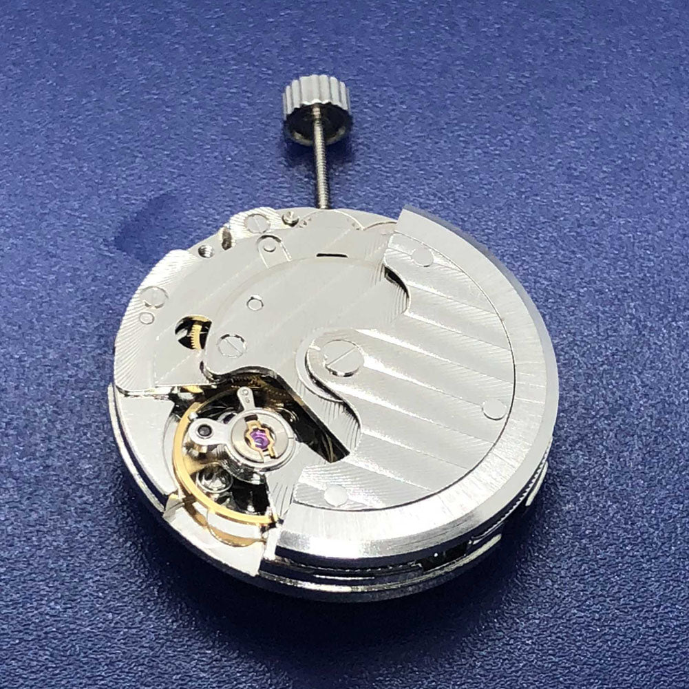 DG2813 automatic mechanical watch movement with T16 3-hand design and single calendar, ideal for precise timekeeping in watch accessories.