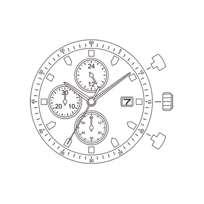 Mouvement à quartz japonais Miyota JS15