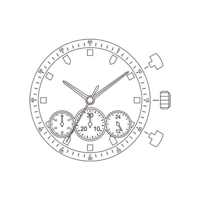 Miyota JS50 Japan Quartz Movement Japan Made