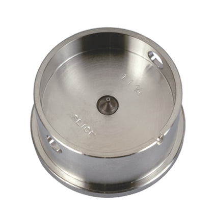 Horotec nickel-plated brass movement holder for ETA 955.112, precision watch repair tool for secure movement handling.