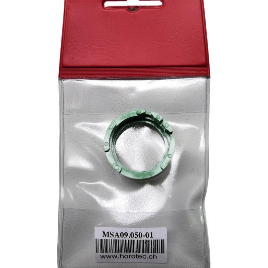 Horotec MSA09.050-01 plastic movement holder for Valjoux 7750, secure watch movement repair accessory.