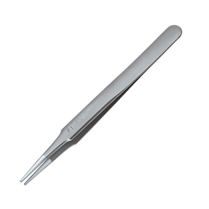 Horotec MSA12.302-F1 antimagnetic steel tweezer for precise watch accessory handling.
