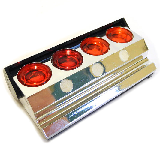 Bergeon 30180-A-C1 die-cast alloy oil cup stand with 4 containers for watchmaker tools.