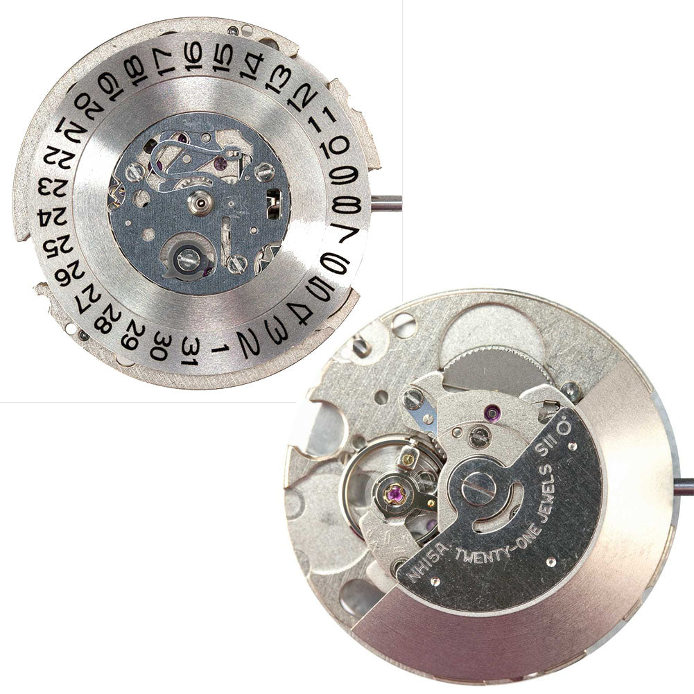 Mouvement automatique Seiko SII NH15 NH15A, fabriqué au Japon