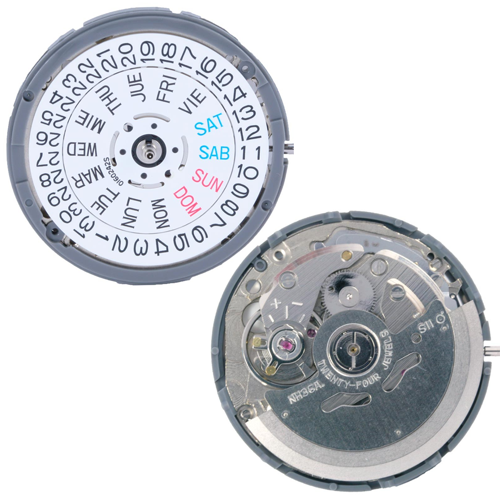 Mouvement automatique Seiko SII NH36 NH36A, fabriqué au Japon