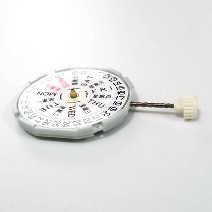 Quartz Movement Sunon PE28 watch with 3 hands, date and day display, sleek design for everyday wear.