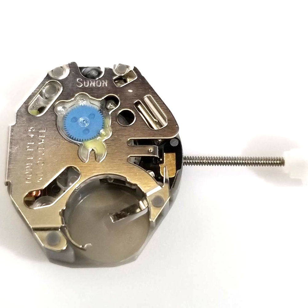 Sunon PE45 ladies' quartz watch with small second hand at 6 o'clock, elegant design.