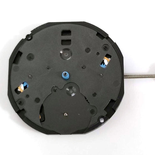 Sunon PE80 quartz watch movement with 3 hands, precision timekeeping for watch repair and assembly.