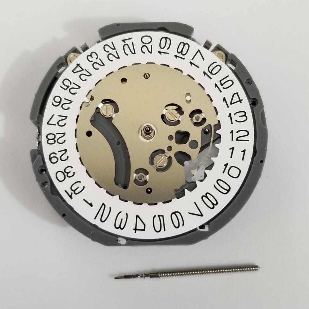 Hattori Epson VK63A quartz watch movement, precise timekeeping, Japan-made quality in watch accessories.