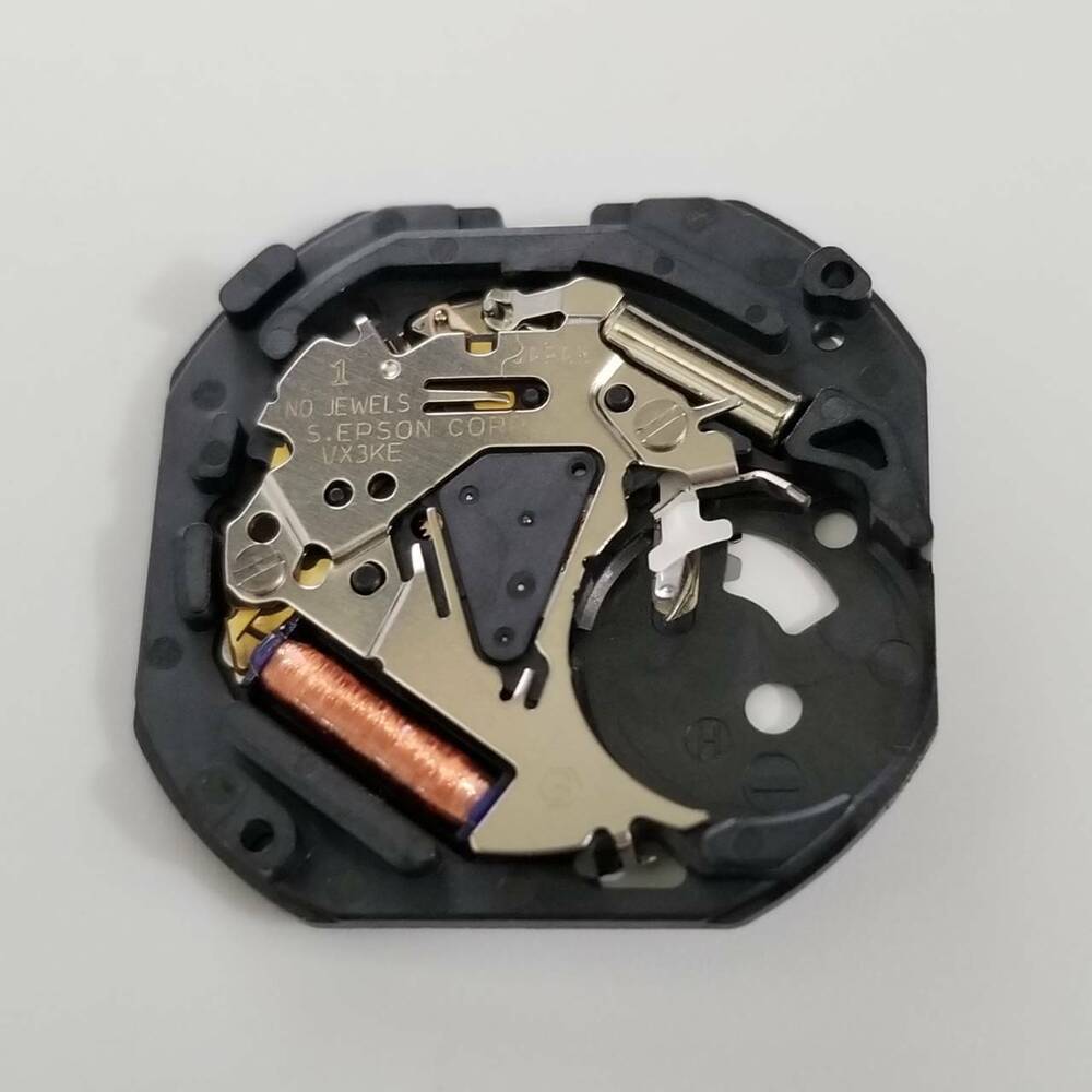 S. Epson VX3K quartz watch movement repair part, precise timekeeping for durable watch accessories