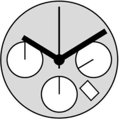Pièces de rechange pour montres à mouvement à quartz Ronda 5030.D