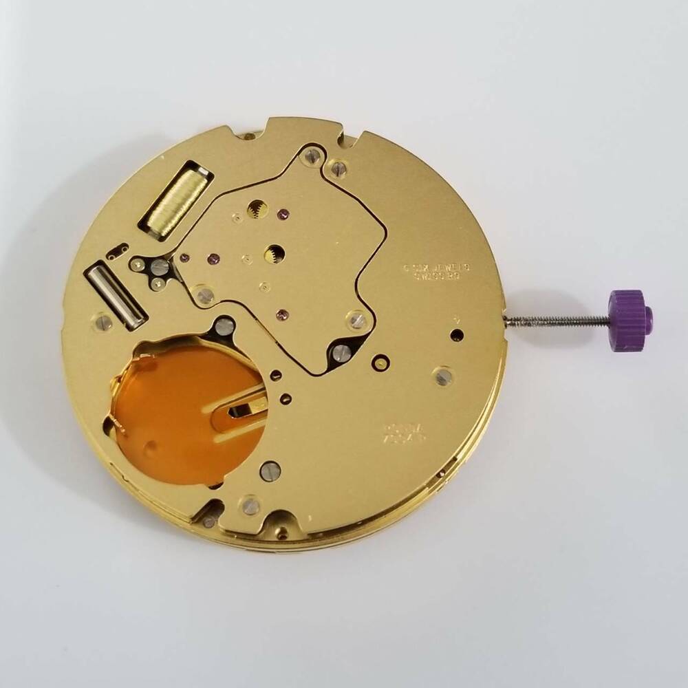 Ronda 7004.P quartz watch movement, precise timekeeping replacement part for watch repair.