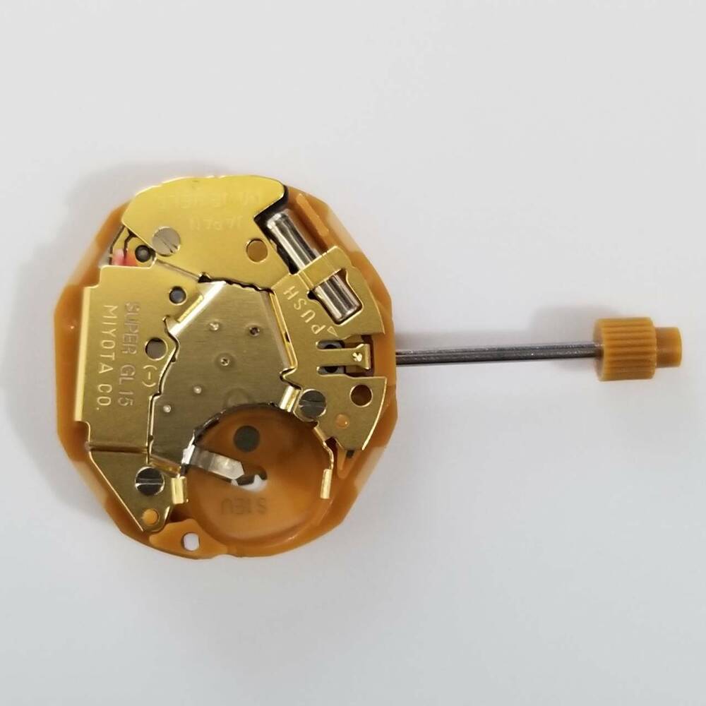 Pièces de rechange pour montres à mouvement à quartz Miyota GL15, fabriquées au Japon