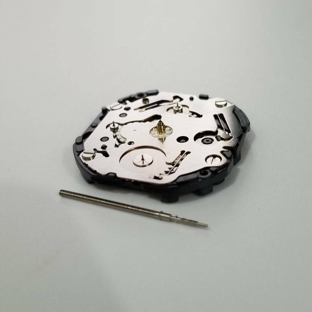 Epson VX3J quartz watch movement replacement part for V33J models, precision repair component.