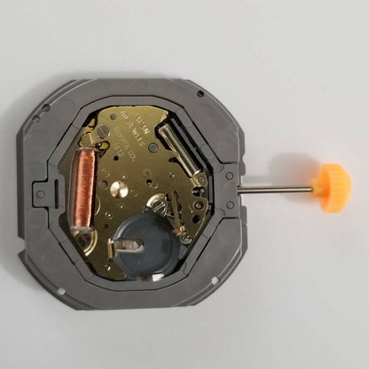 Miyota 1S13 quartz watch movement, precise timekeeping replacement for reliable watch repairs.