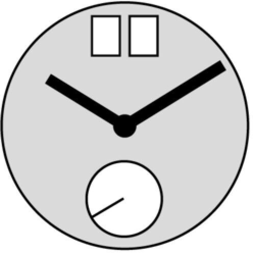 Pièces de rechange pour montres à mouvement à quartz Ronda 6004.B