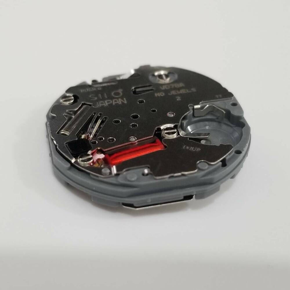 Hattori Epson VD78A quartz watch movement, Japan-made precision mechanism for repair and accessories.