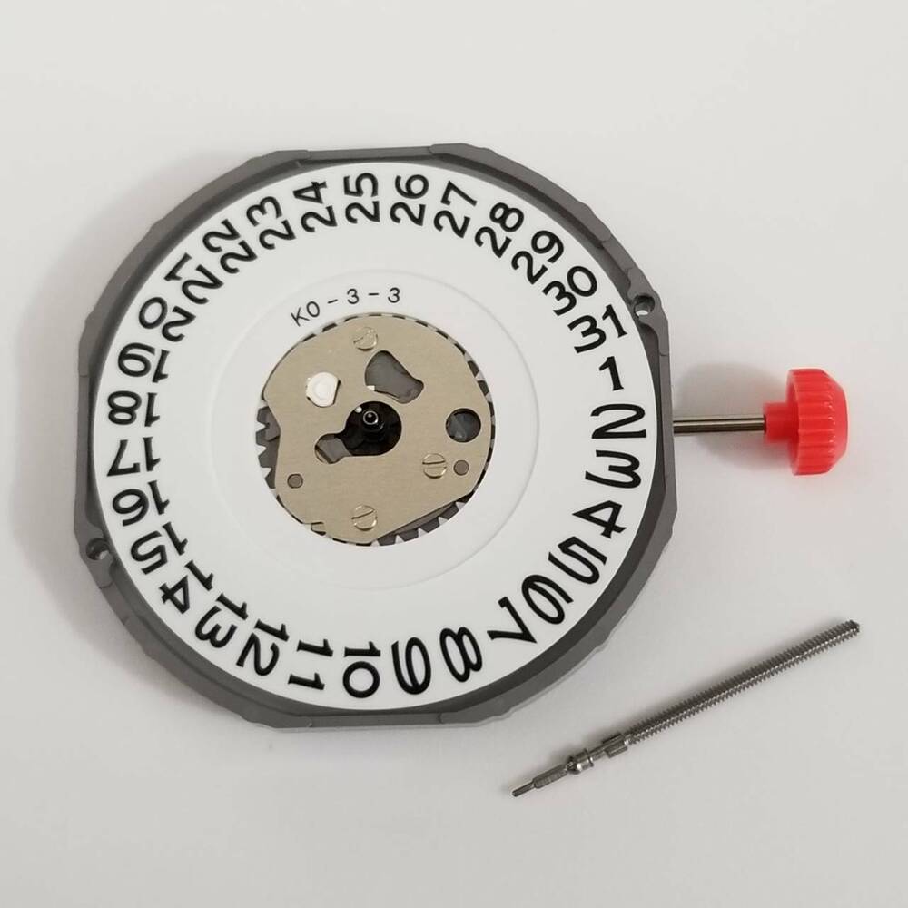 Miyota 2415 quartz movement watch repair part with precision craftsmanship for watchmakers.