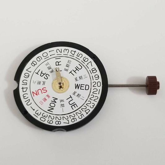 Ronda 507 quartz watch movement replacement part for precise timekeeping and repairs.