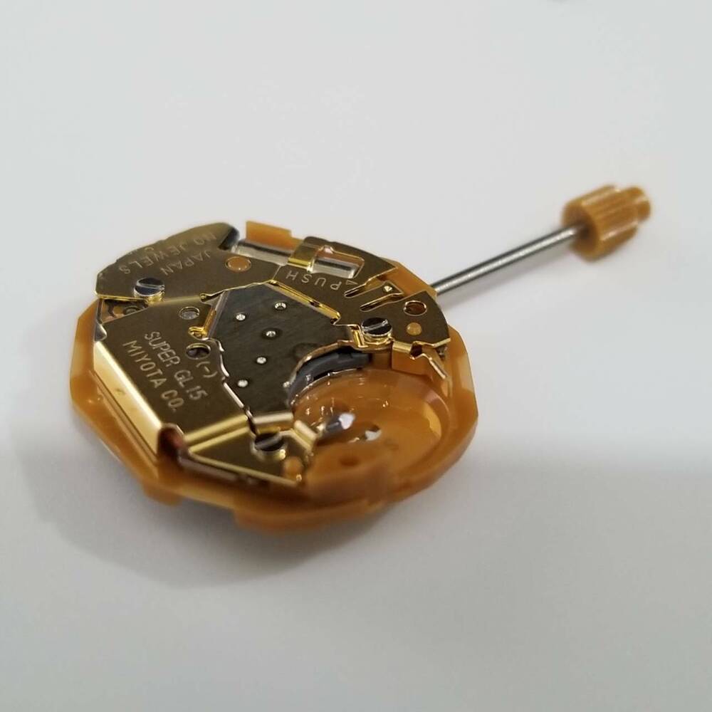 Pièces de rechange pour montres à mouvement à quartz Miyota GL15, fabriquées au Japon
