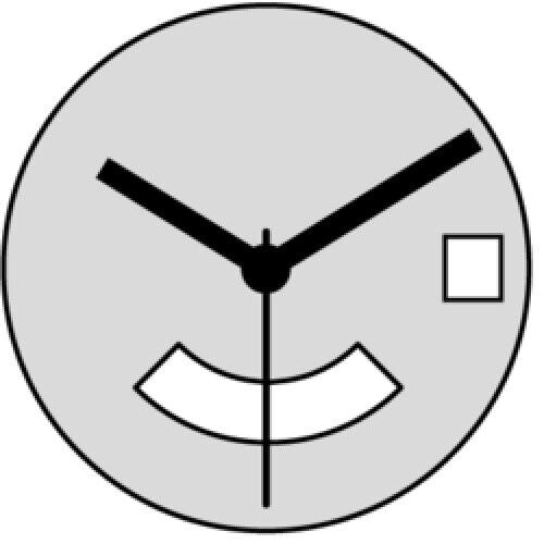 Pièces de rechange pour montres à quartz Ronda 515.24D GMT