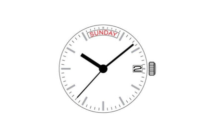 ISA 1198 quartz movement replacement part by ISA for accurate and durable watch repair.