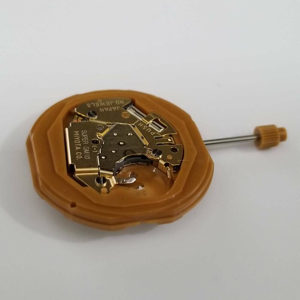 Miyota GM10 Quartz Movement Watches Repair Parts Replaces GM12 3W10 6M12 6110