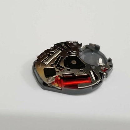 Hattori Epson TMI VJ20 quartz watch movement, Japan-made, precise timekeeping for watch repair.