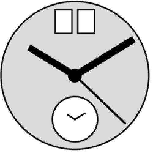Pièces de rechange pour montres à mouvement à quartz Ronda 6203.B