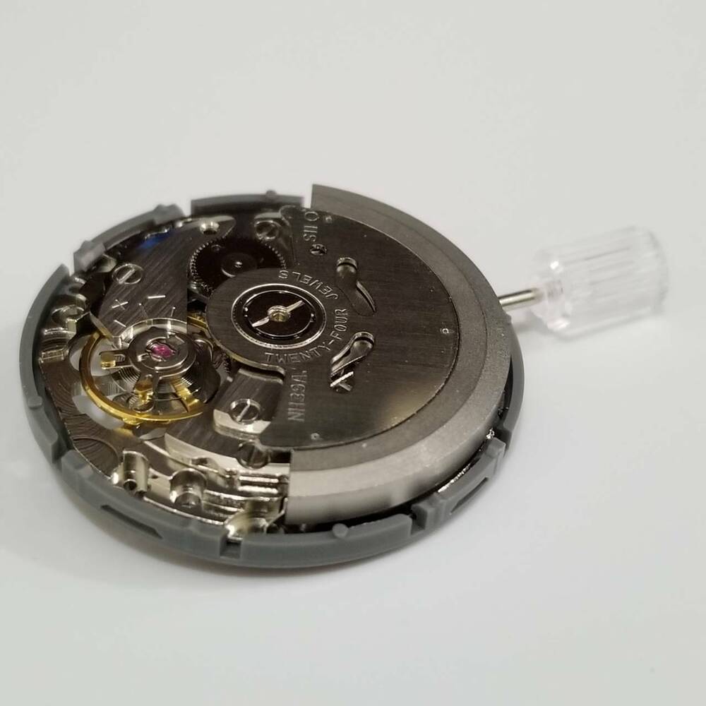 SII NH39 automatic watch movement repair part for Seiko 4R39, suitable for mechanical watches.