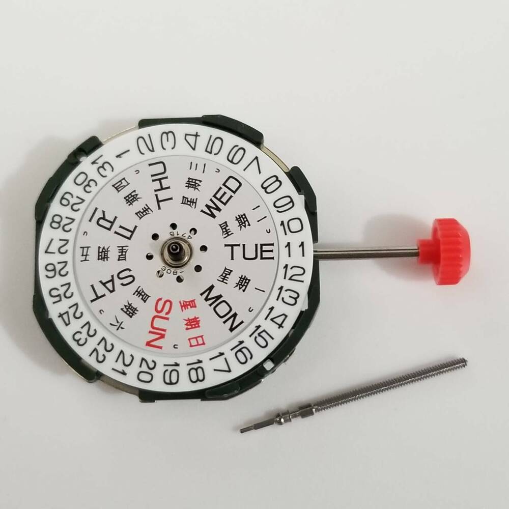 Pièces de rechange pour montres à mouvement à quartz Miyota 2105, remplacement du modèle 2100