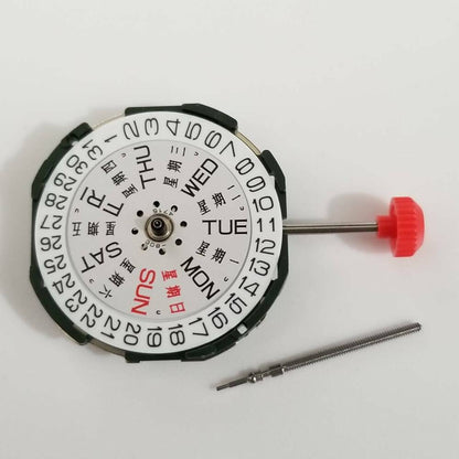 Pièces de rechange pour montres à mouvement à quartz Miyota 2105, remplacement du modèle 2100