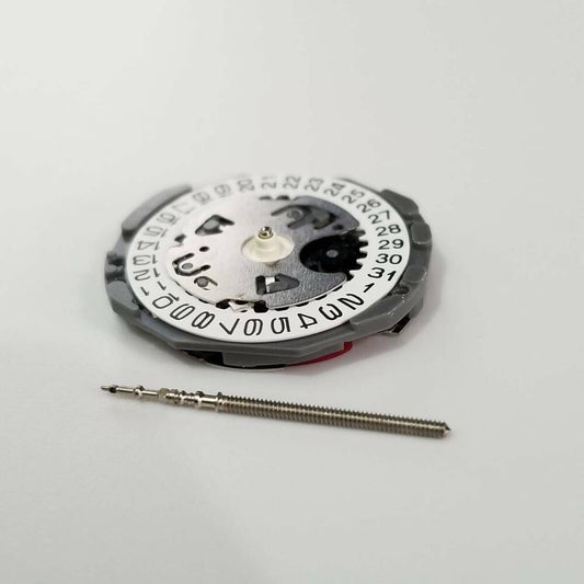 Hattori Epson TMI VJ24B quartz watch movement, Japan-made for precise timekeeping in accessories.