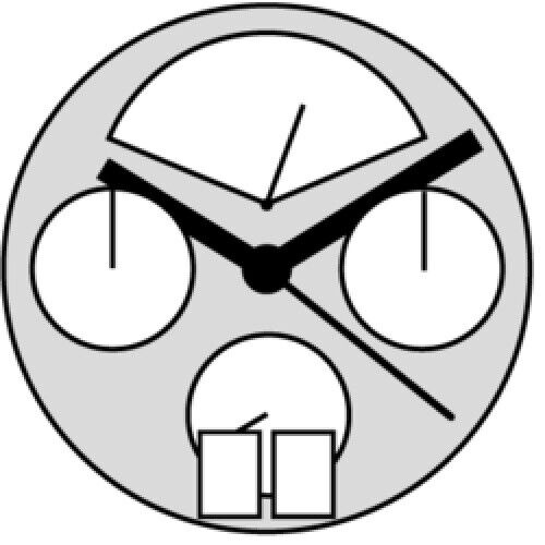Ronda 8040.N Quartz Movement Watches Repair Parts