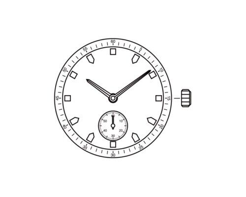Miyota 1L45 Quartz Movement Watches Repair Parts Replaces 1045