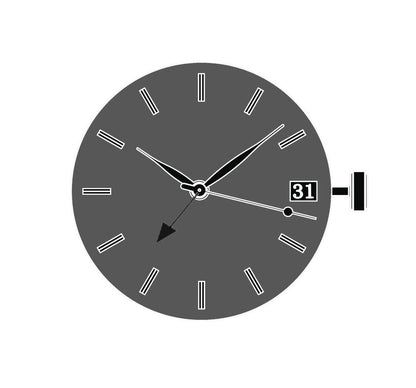 SEAGULL ST6 GMT watch movement repair part for automatic mechanical watches, precision timing component.