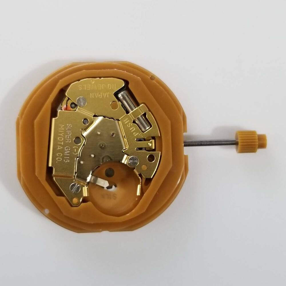 Miyota GM15 Quartz Movement Watches Repair Parts Replaces GM17