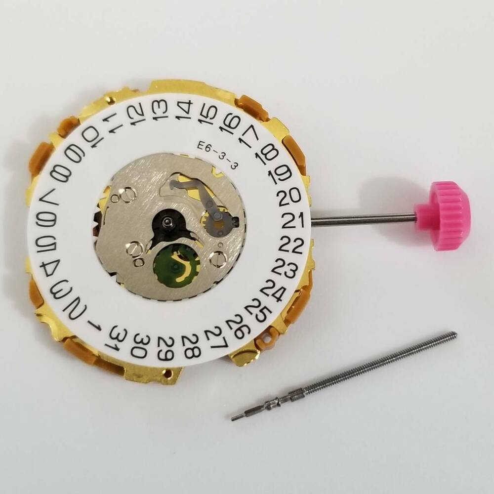Miyota 9U13 Quartz Movement Watches Repair Parts Replaces 4U10 4710 9713