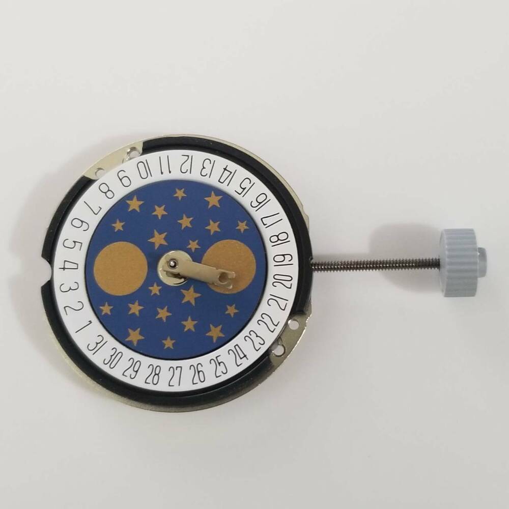 Ronda 788 Quartz Movement Watches Repair Parts Date At 6 with Moon Phase