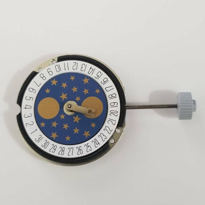 Ronda 788 Quartz Movement Watches Repair Parts Date At 6 with Moon Phase