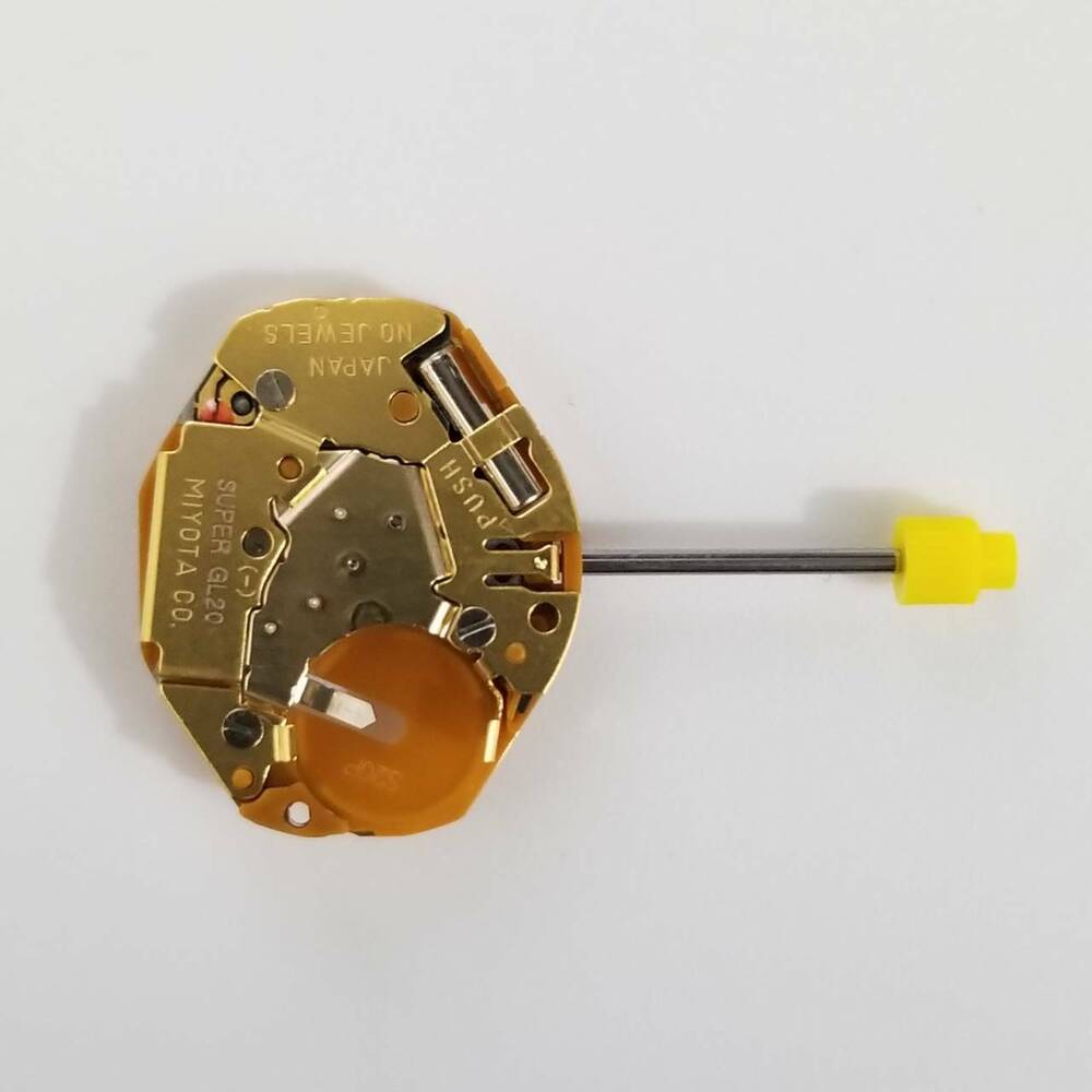 Miyota GL20 quartz watch movement repair part, precision component compatible with GL22 models.