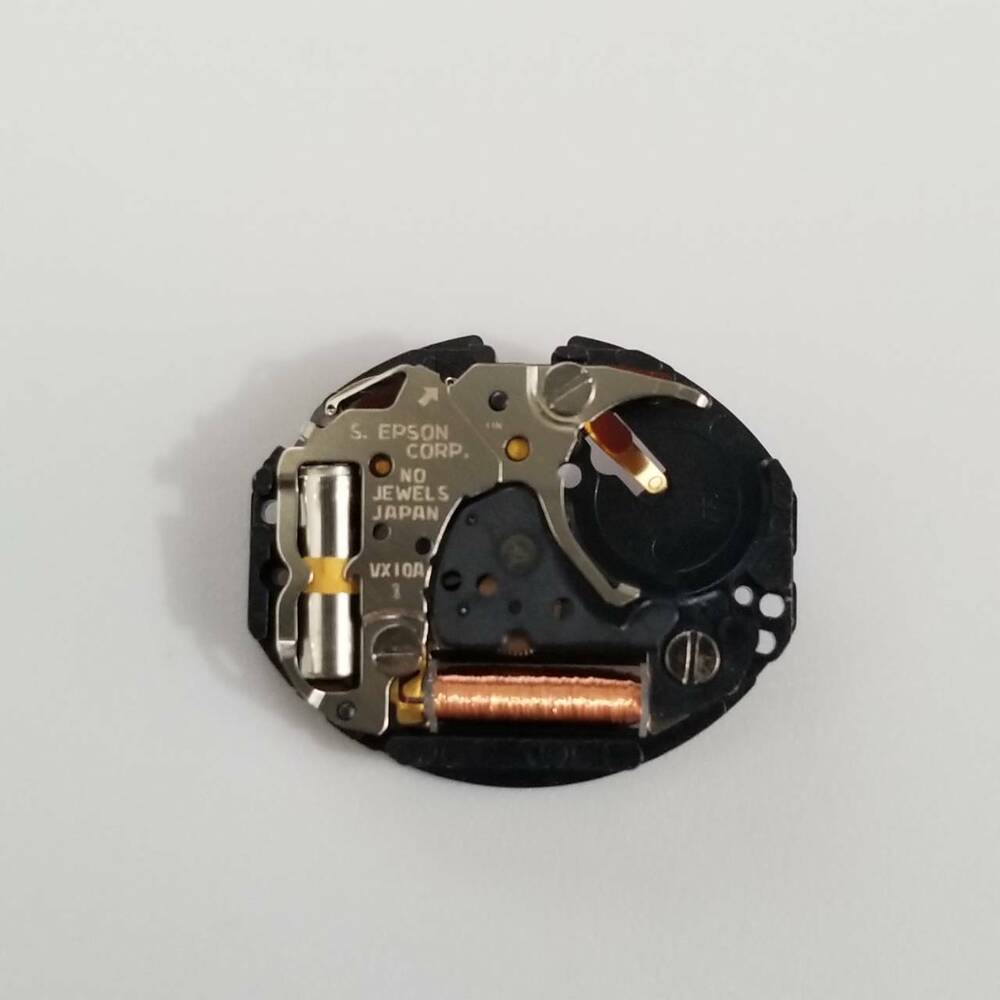 S. Epson VX10 quartz watch repair part ensuring precise timekeeping and long-lasting durability.