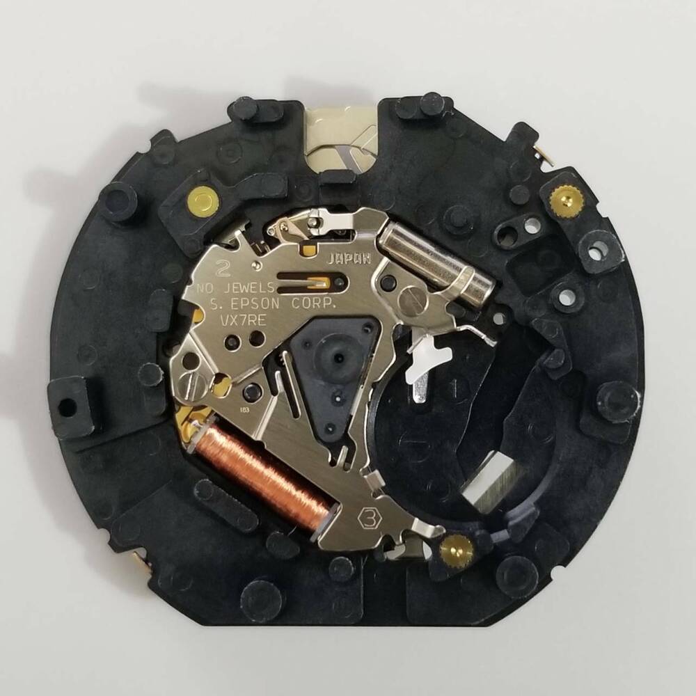 S. Epson VX7R quartz movement watch repair part for accurate timekeeping and long-lasting performance.