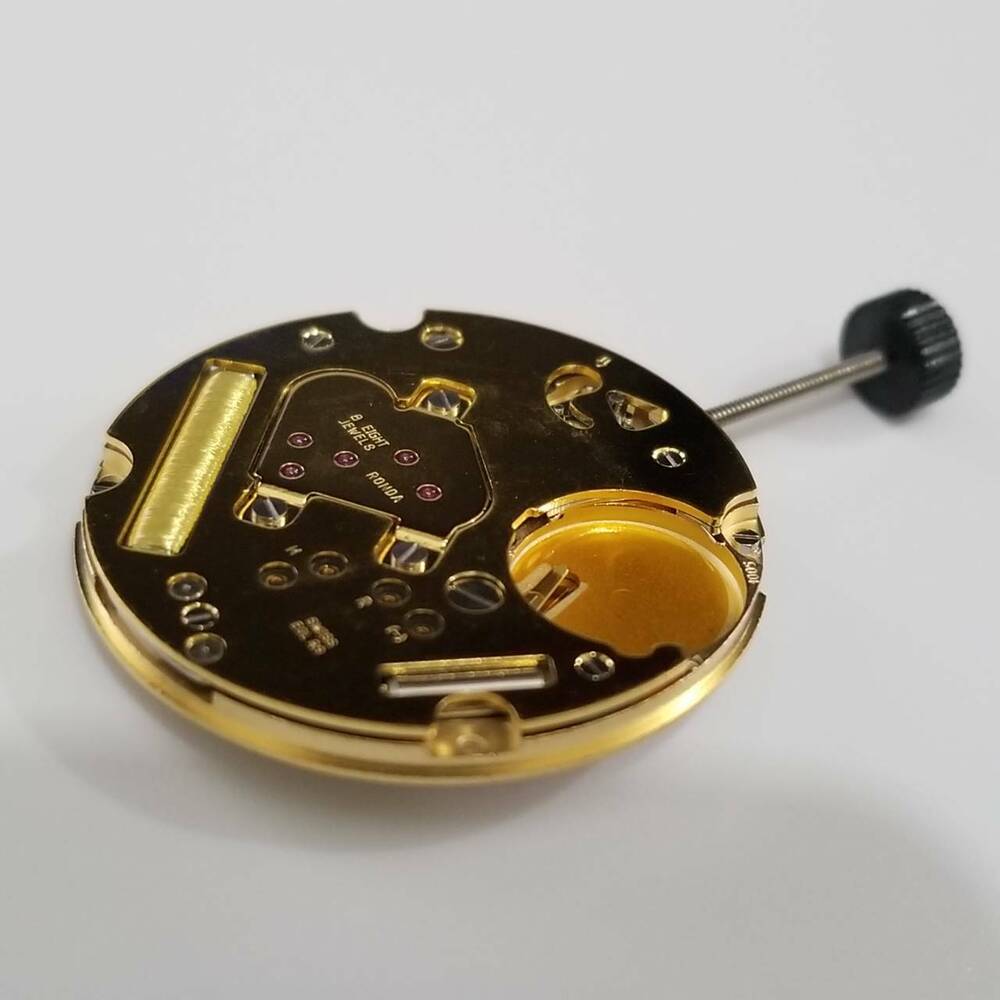 Ronda 1005 Quartz Movement Watches Repair Parts