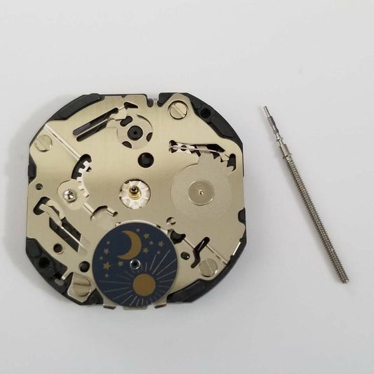 Epson VX3H quartz watch movement repair part, replacement for V33H model, precise timekeeping