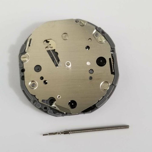 Hattori Epson VD85A quartz watch movement, precision Japan-made mechanism for accurate timekeeping.